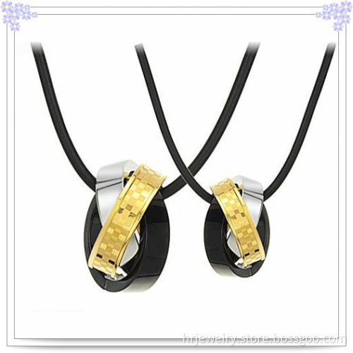 Fashion Jewellery Pendant Stainless Steel Necklace (HR2152)